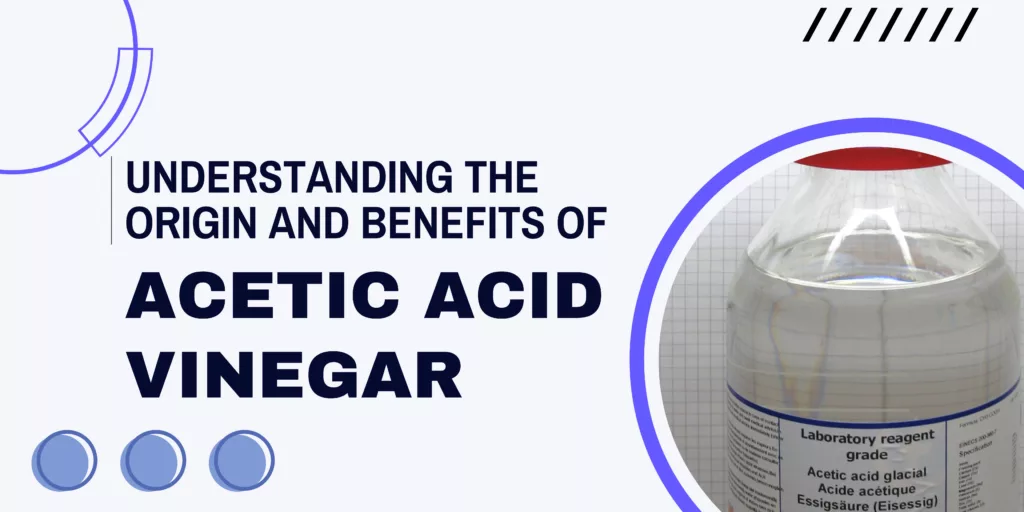 acetic acid vinegar blog banner