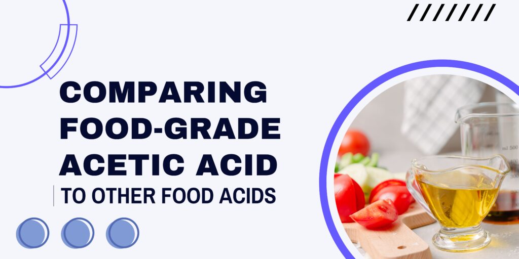 food grade acetic acid - blog banner
